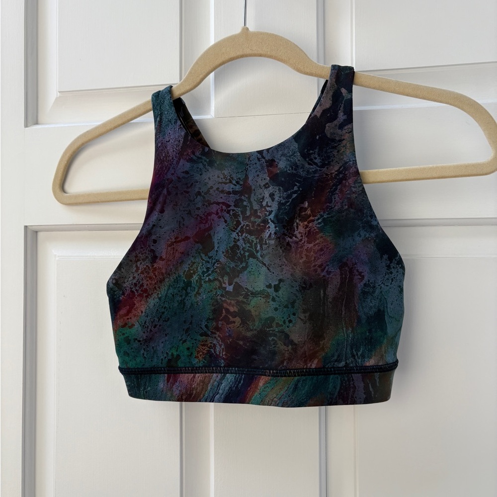 Lululemon Abstract Sports Bra - Size 4